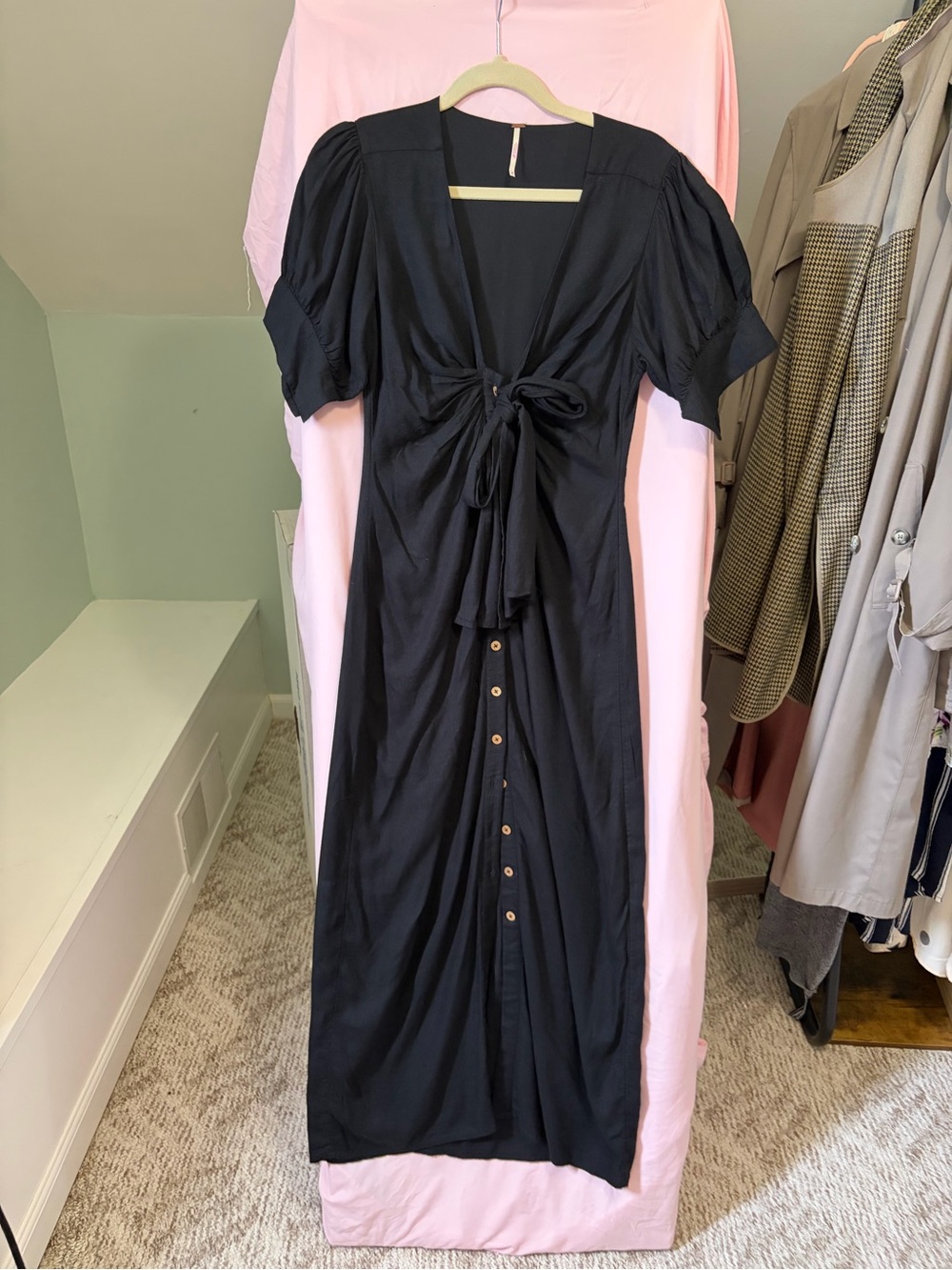 Free People Vintage Summer Midi Dress size small